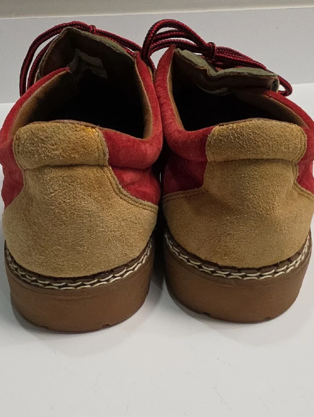 Subterrain Vintage Suede Tyrolean Walking Shoes Y2K Gorpcore Low Top - Size 11D